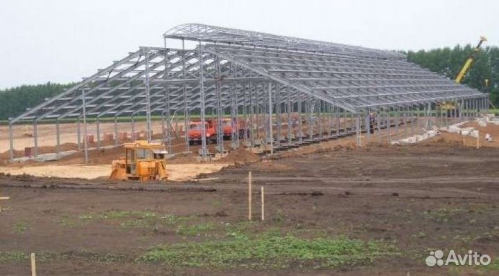 Ангар тёплый. Ферма. Коровники