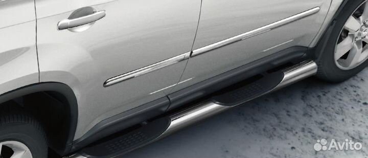 Пороги с подножкой Nissan X-Trail T31 KE543JG170