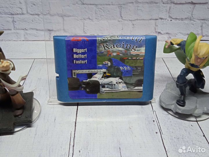 Картридж Andretti racing Игры sega - Прокат