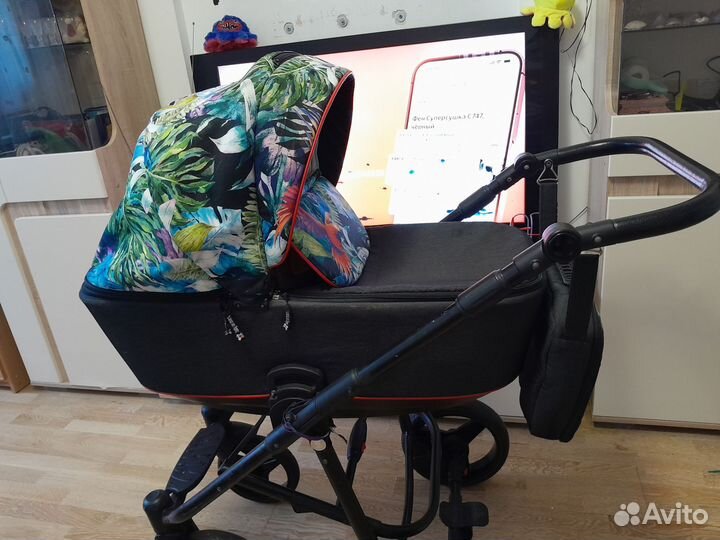 Коляска 2 в 1 adamex б/у