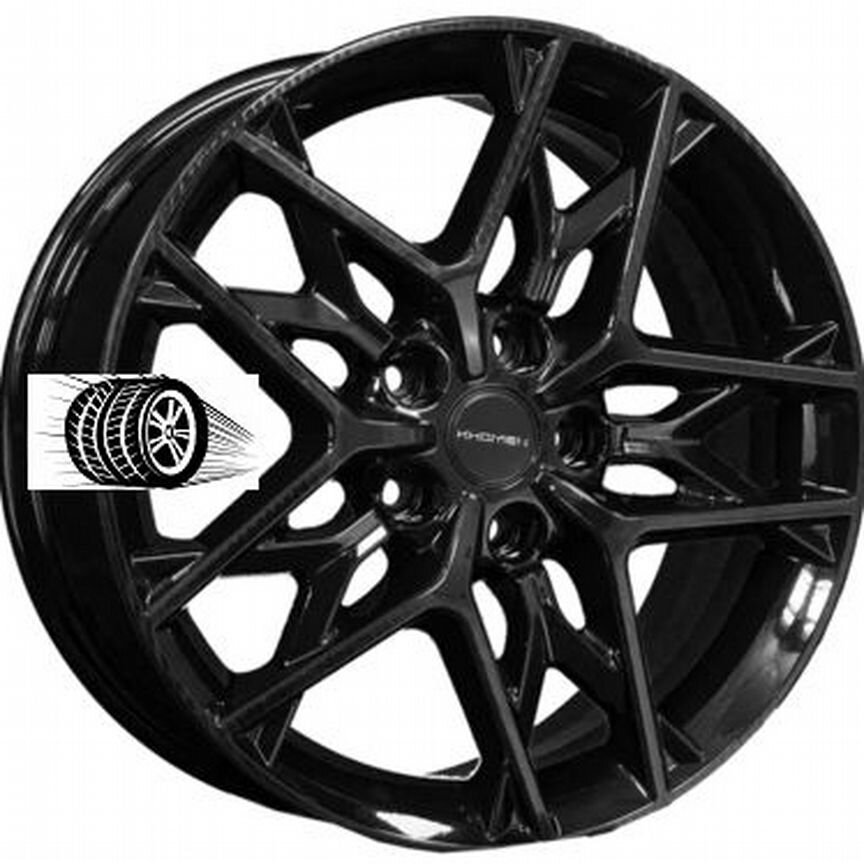 Литые диски Khomen Wheels 7×R17 5×114.3