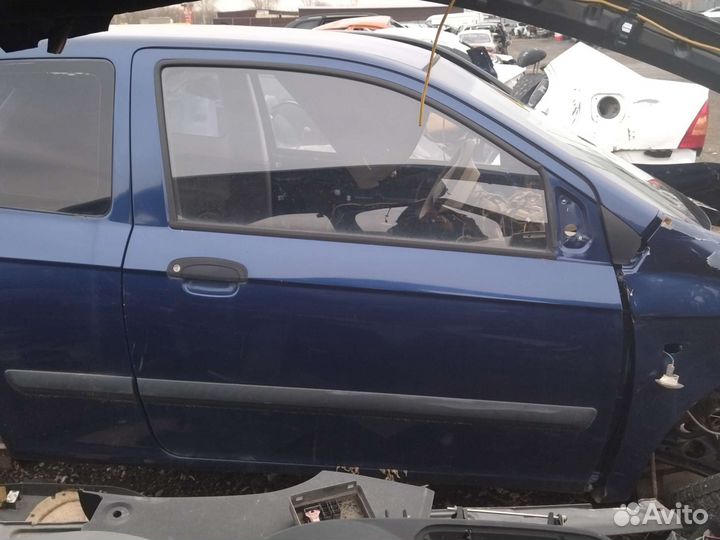 Дверь передняя правая хундай гетц купе