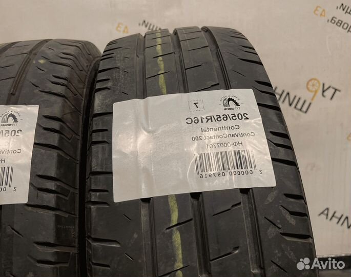 Continental ContiVanContact 200 205/65 R16 94Y
