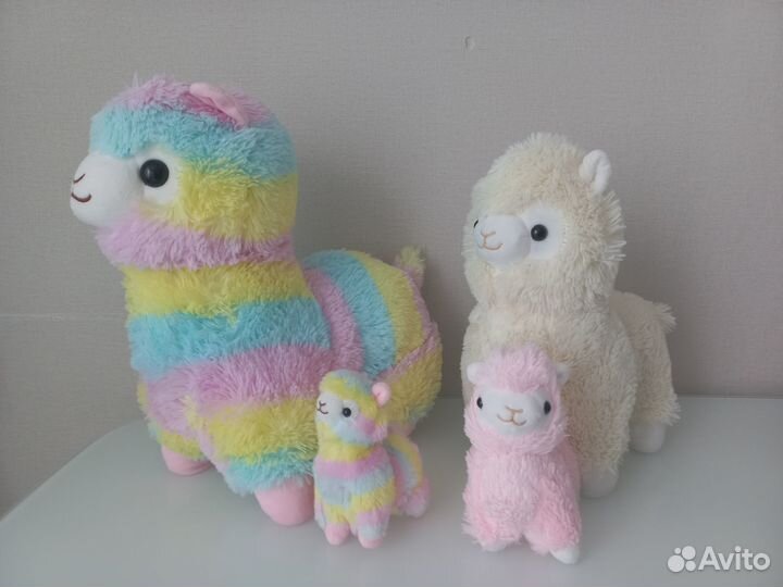 Мягкая игрушка альпака Lilko