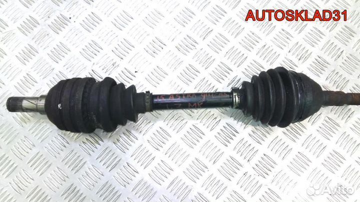 Полуось передняя левая Opel Astra H 13124675
