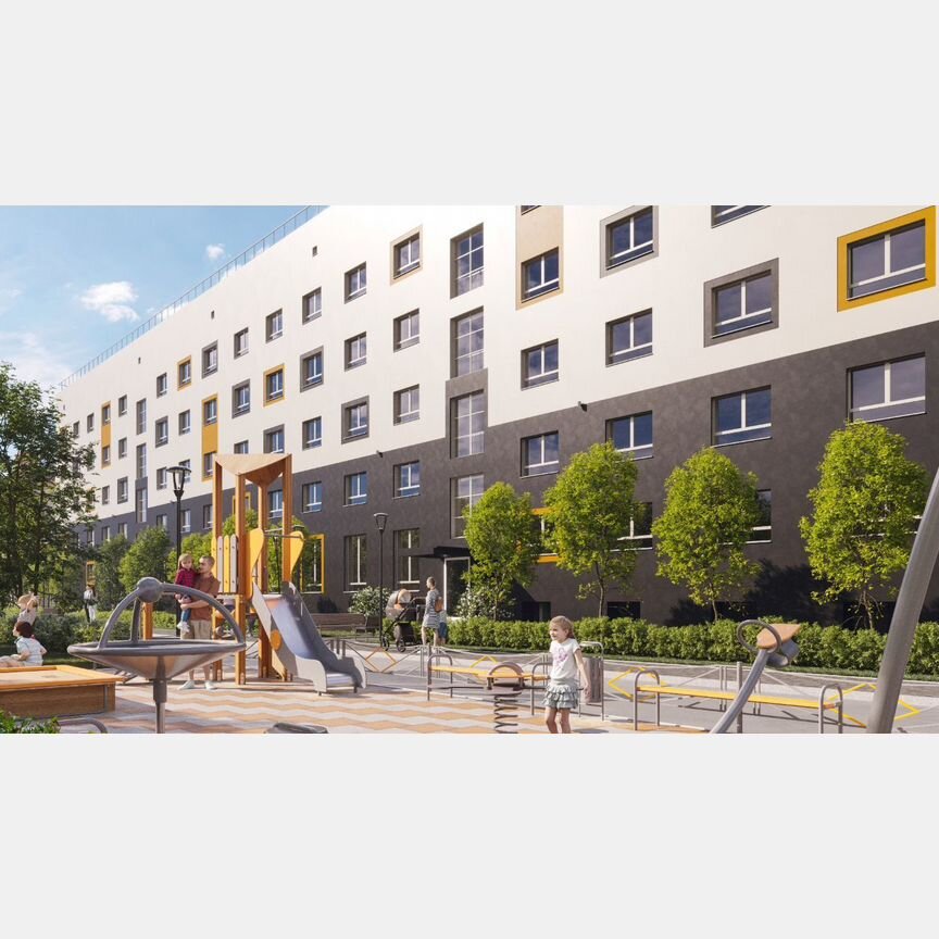 1-к. квартира, 35,3 м², 5/5 эт.