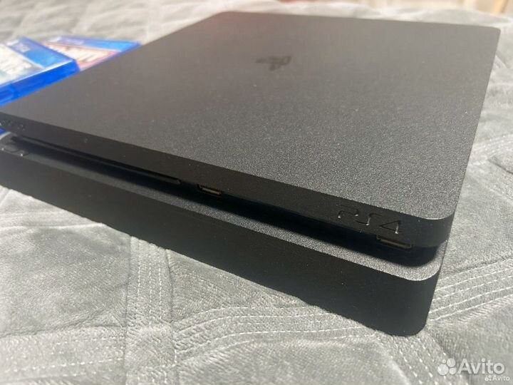 Sony playstation 4 slim 1tb 2 геймпада