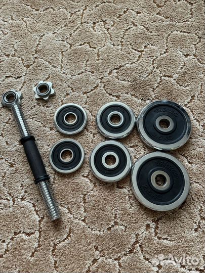 Гантель разборная