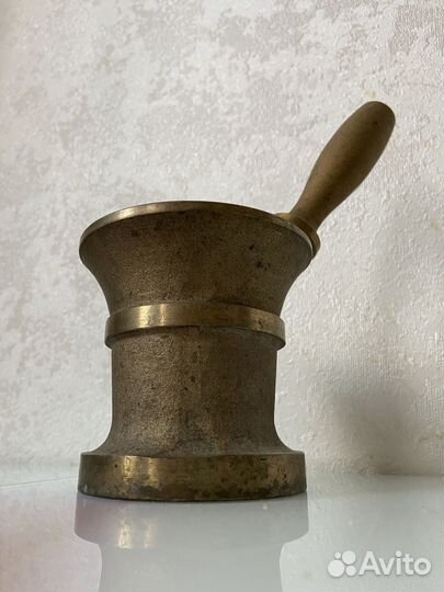 Ступка с пестиком.Бронза