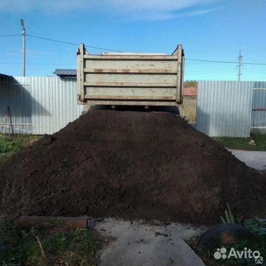 Плодородный грунт растительный земля чернозём