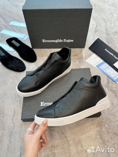 Слипоны зимние Ermenegildo Zegna Мужские