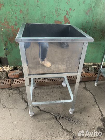 Моечная ванна нержавейка 1 секция