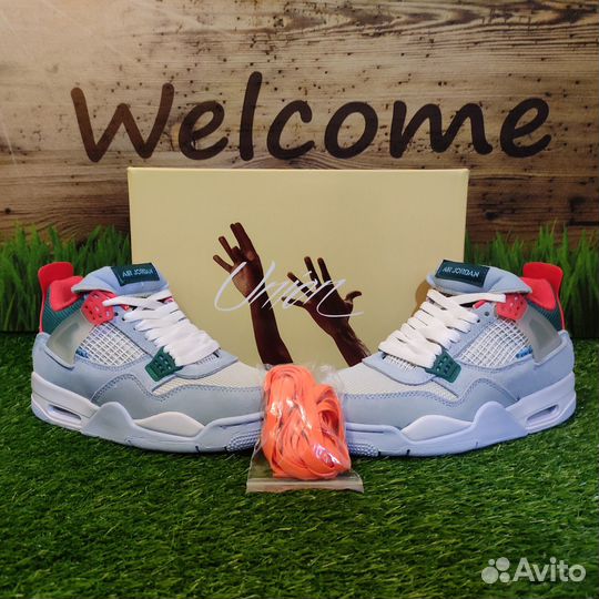 Nike Air jordan 4 retro Union, размеры с 36-40