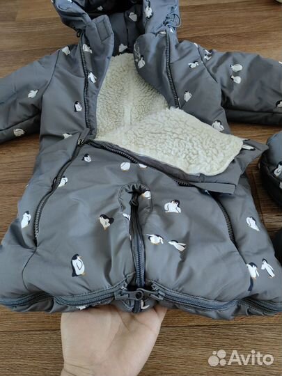 Зимний комбинезон трансформер