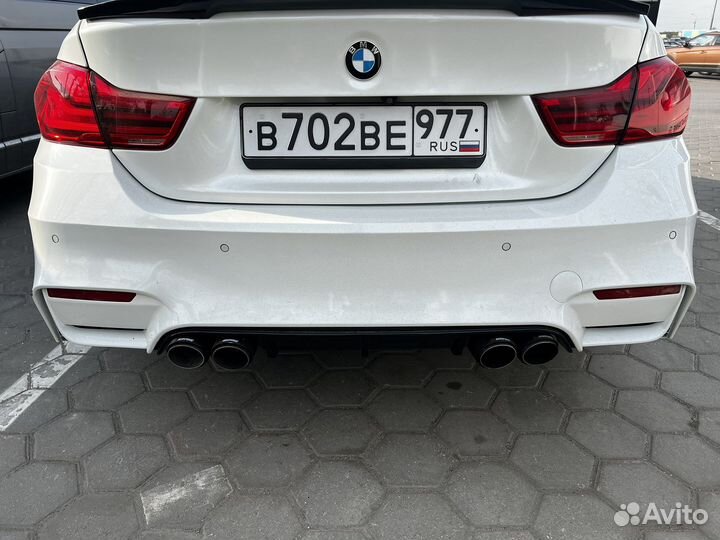 Задний бампер bmw f серия. 4 er