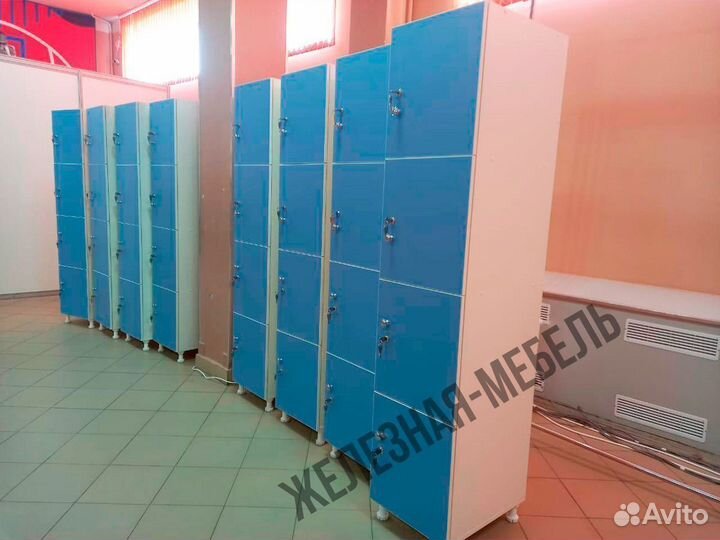 Стильные шкафы для раздевалок WL из дсп