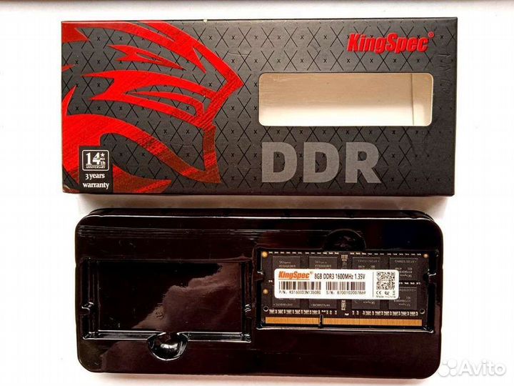 DDR3 оперативная память 8GB для ноутбука NEW