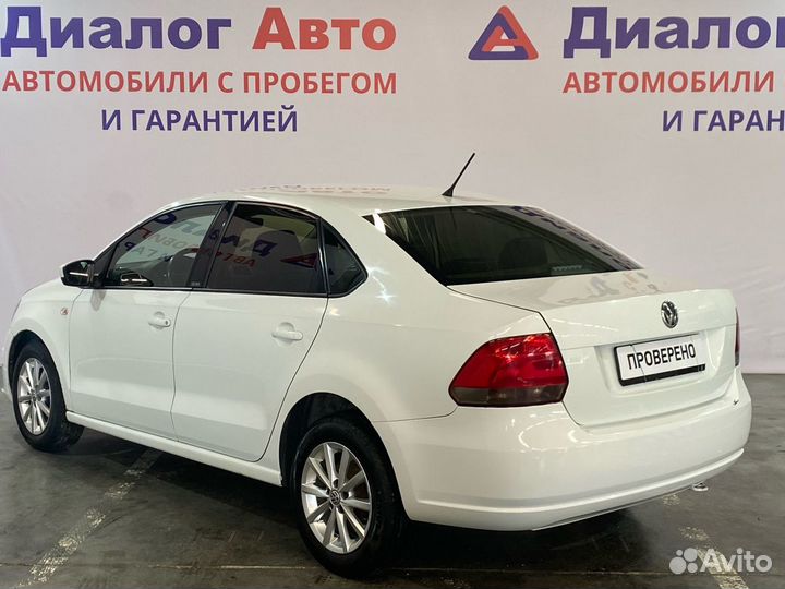 Volkswagen Polo 1.6 МТ, 2015, 124 000 км