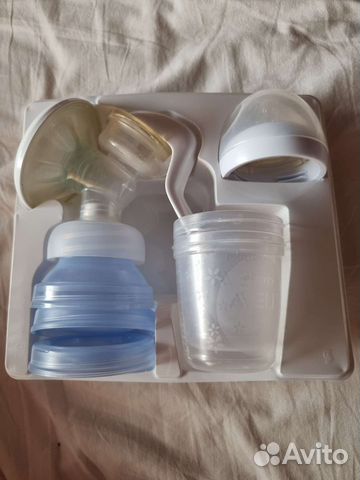 Молокоотсос avent ручной бутылочки