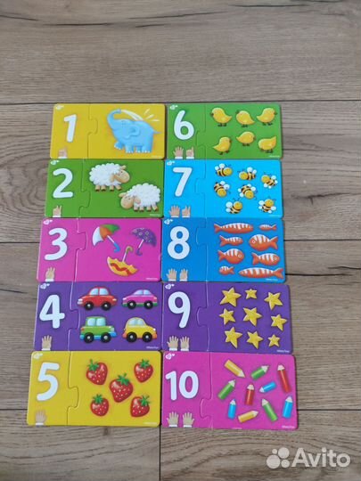 Пазлы для малышей макси