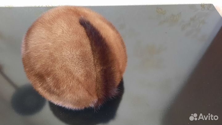 Берет женский норковый