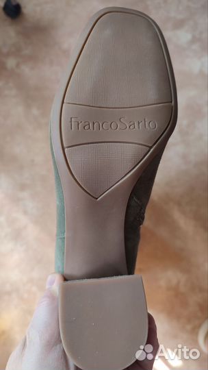 Сапоги демисезонные замшевые Marco Sarto