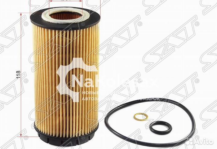 Фильтр масляный (картридж) hyundai santa FE 2,0 01