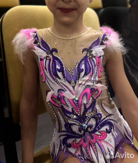 Купальник гимнастический для выступлений