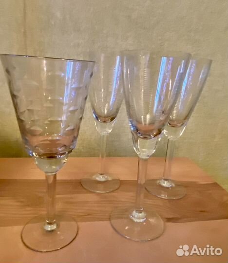 Посуда цветное стекло времен СССР