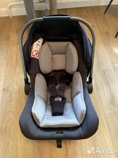 Автолюлька nuna pipa lite с базой isofix