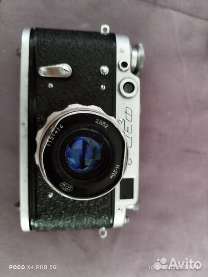 Плёночный фотоаппарат фэд 2