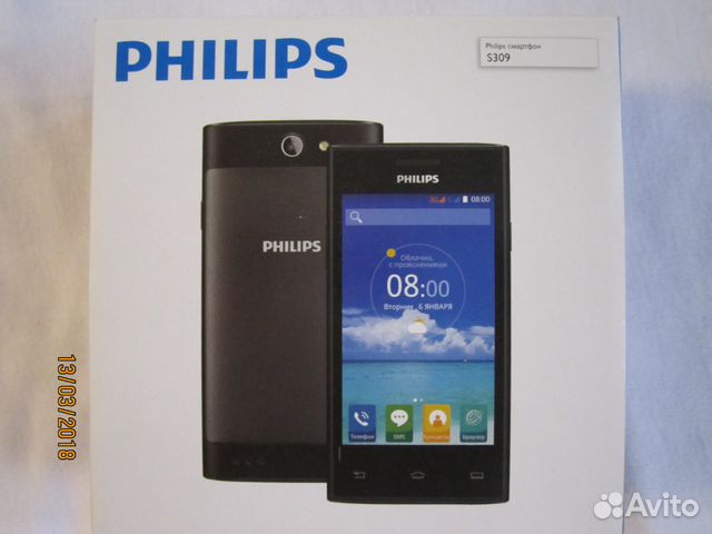 Philips S309, 4 ГБ