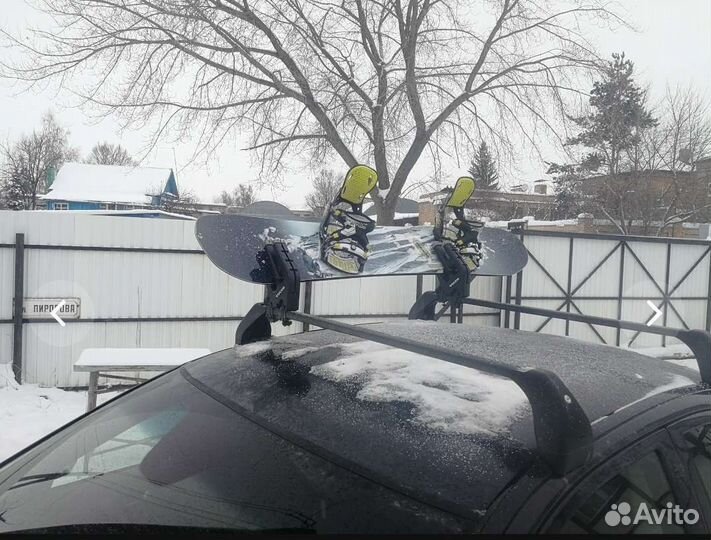 Рейлинги и крепление сноуборда volvo