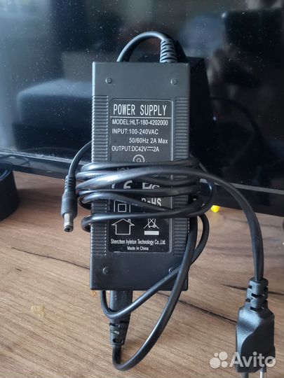 Блок питания 42в(42v) для электросамоката