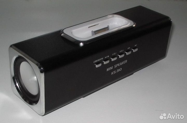 Мини колонка с FM приёмником