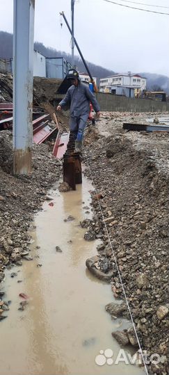 Погружение шпунта