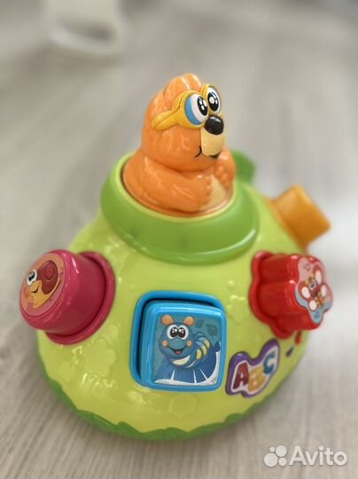 Развивающие игрушки chicco, fisher price