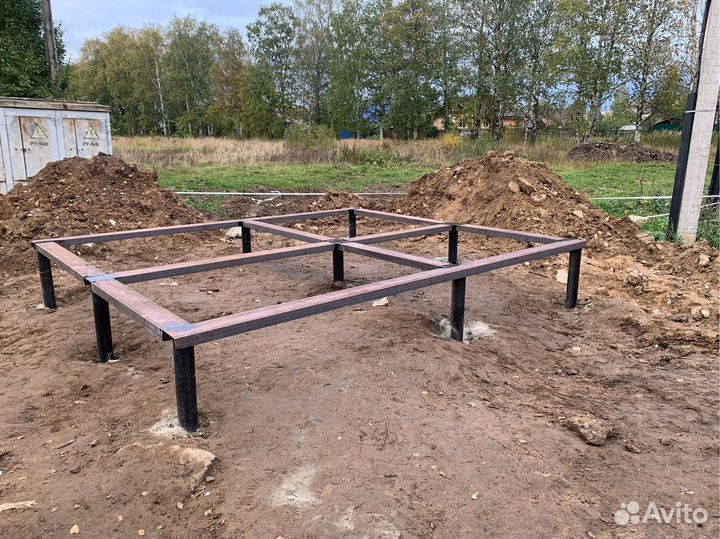 Винтовые сваи для забора