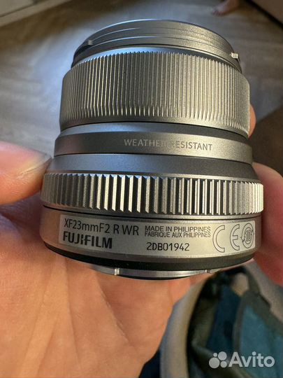 Объектив Fujinon XF23mm f2 R WR