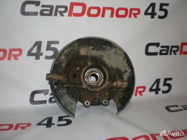 Кулак поворотный в сборе задний левый (цапфа) б/у