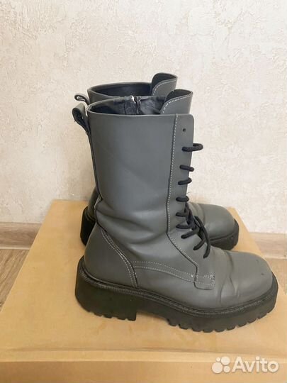 Ботинки женские зимние кожаные 37