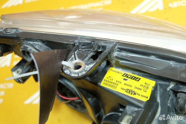 Фара левая fiat Doblo II (2005-2015)