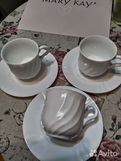 Чашки. Фужеры хрусталь