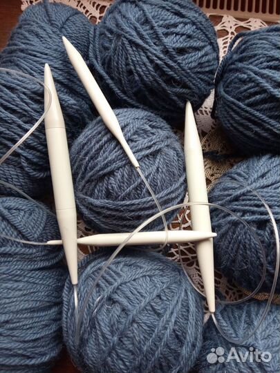 Пряжа для вязания шерсть пакетом