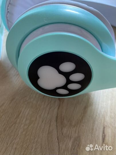 Беспроводные наушники с кошачьими ушками