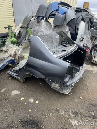 Renault logan Задняя часть кузова
