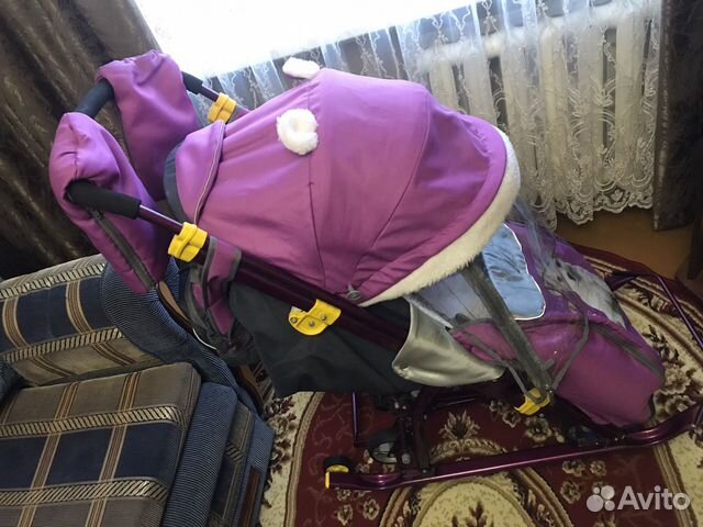 Зимние санки-трансформер