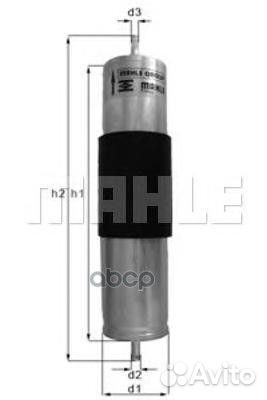 Фильтр топливный KL473 Mahle/Knecht