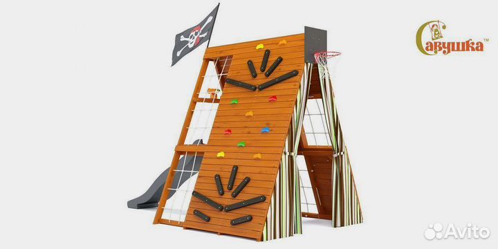 Детский уличный спортивный комплекс для дачи