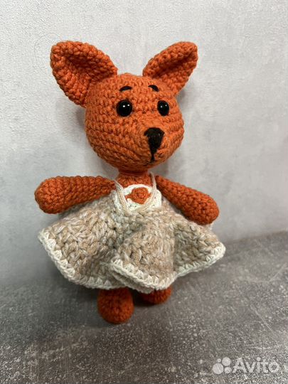 Мягкая игрушка лисенок